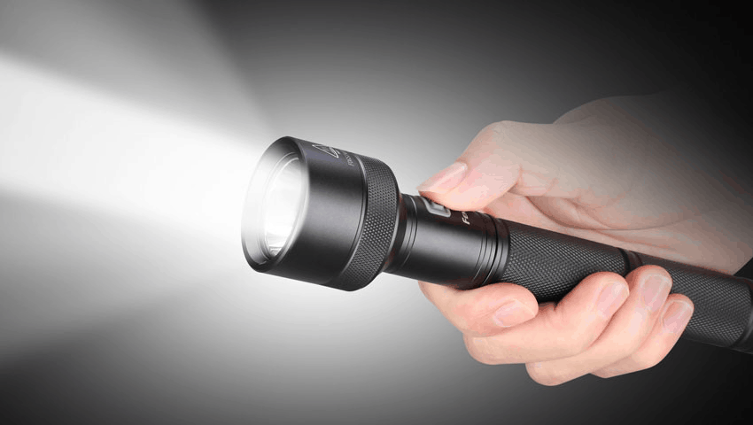 Image result for holding flashlight