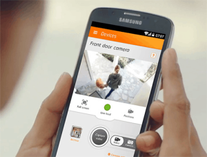 The LifeShield app displayed on a smartphone