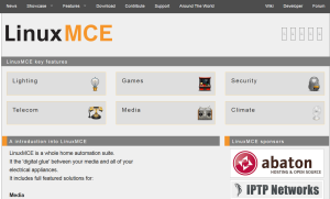 LinuxMCE homepage