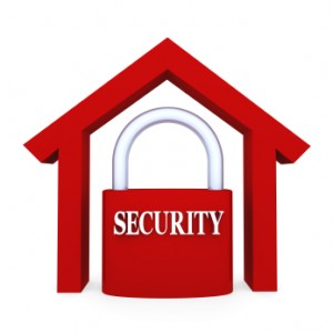 Local home security company logo