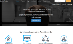 ZoneMinder homepage